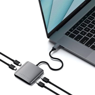 Satechi Aluminium 4-ports USB-C hub