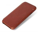 Decoded cover til iPhone Xs Max i brun læder med klap