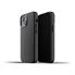 Mujjo læder cover til iPhone 13 mini - bagside cover i sort læder