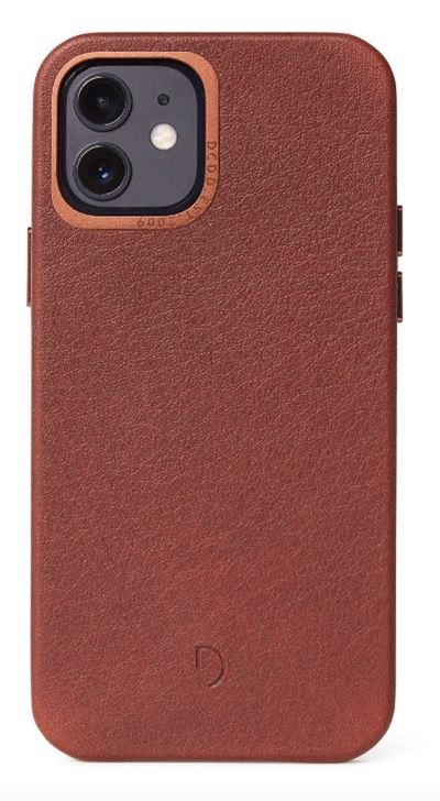 Decoded bagside cover til iphone 12 mini i brun