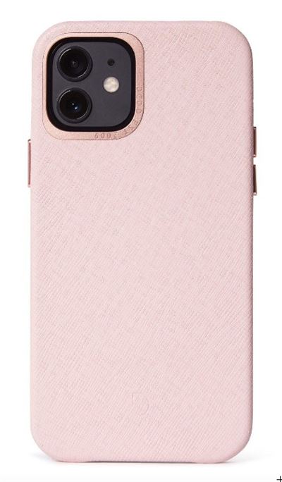 Decoded bagside cover til iphone 12 mini i rosa