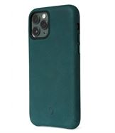 Decoded læder cover til iPhone 11 Pro bagside cover i grøn læder