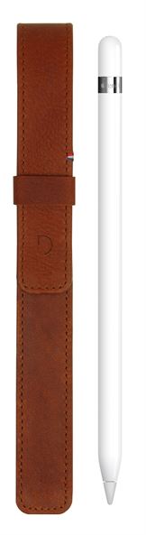 Decoded Apple Pencil Sleeve i brun læder  - magnetisk etui til din Apple Pencil
