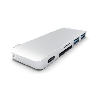Satechi USB Hub 3-i-1 HUB Kompatibel med MacBook - Silver