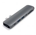 Satechi USB-C 3.1 PRO Hub Adapter med 4K HDMI til den nye MacBook Pro 13 "og 15" ( Space gray )