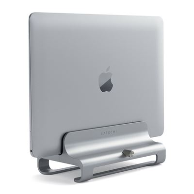 Satechi Aluminium lodret bærestativ i silver - Gør din bærbare til en desktop