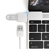 Satechi USB-C adapter - konverter dit USB-C-port til en USB 3.0-port - Silver