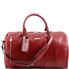 Tuscany Leather Voyager - Rejsetaske i læder - Model stor i farven rød