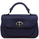 Tuscany Leather NeoClassic - Lady Læder duffel taske i farven mørke blå