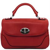 Tuscany Leather NeoClassic - Lady Læder duffel taske i farven rød