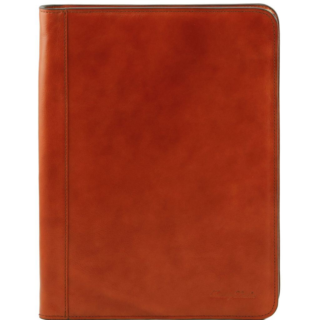 Ved daggry kamp spektrum Tuscany Leather Ottavio - Læder dokument mappe i farven lyse brun | Bestil  1294_1_3-PK22