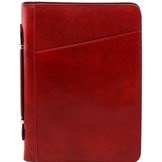 Tuscany Leather Costanzo - Eksklusiv læder Portfolio i farven rød