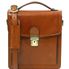 Tuscany Leather David - Læder Crossbody taske - Model lille i farven lyse brun