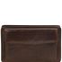 Tuscany Leather Denis - Eksklusiv læder handy wrist taske for man i farven mørke brun