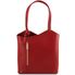 Tuscany Leather Patty - Saffiano læder taske i farven rød