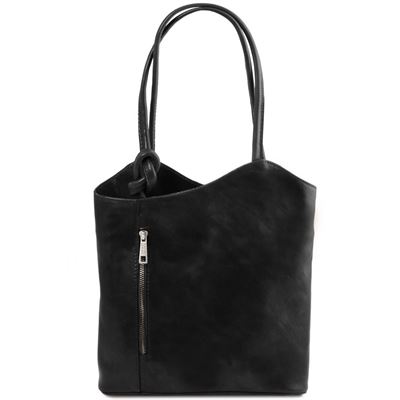 Tuscany Leather Patty - læder taske i farven sort