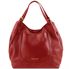 Tuscany Leather Cinzia - Blød Læder shopping taske i farven rød