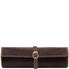 Tuscany Leather Eksklusiv læder jewellery case i farven mørke brun