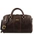 Tuscany Leather Lisbona - Rejsetaske i læder - Model lille i farven mørke brun
