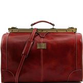 Tuscany Leather Madrid - Gladstone læder taske - Model stor i farven rød