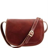 Tuscany Leather Isabella - Lady læder taske i farven brun
