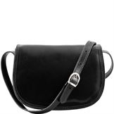 Tuscany Leather Isabella - Lady læder taske i farven sort