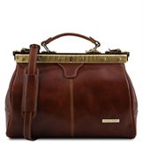Tuscany Leather Michelangelo - Doctor gladstone læder taske i farven brun