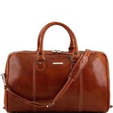 Tuscany Leather Paris - Rejsetaske i læder i farven lyse brun