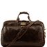 Tuscany Leather Bora Bora i mørke brun - Trolley læder taske - Model lille