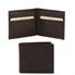 Tuscany Leather Eksklusiv pung til mænd i farven mørke brun