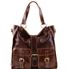 Tuscany Leather Melissa - Lady læder taske i farven brun