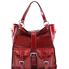 Tuscany Leather Melissa - Lady læder taske i farven rød