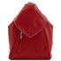 Tuscany Leather Delhi - Læder rygsæk i farven rød