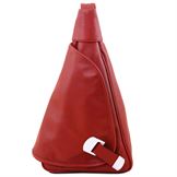 Tuscany Leather Hanoi - Læder rygsæk i farven rød