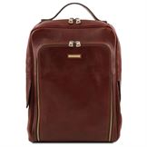 Tuscany Leather Bangkok - læder rygsæk til bærbar i farven brun