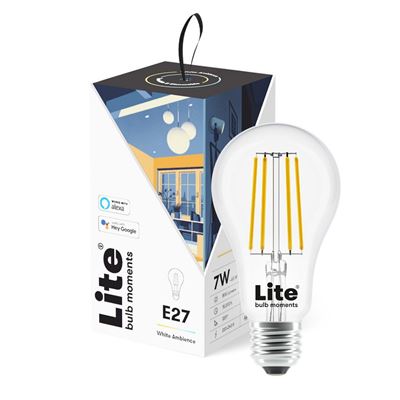 Lite Bulb Moments i hvid stemning E27 glødelampe - Enkelpack