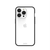 Pela Clear - Miljøvenlig iPhone 13 Pro cover i sort