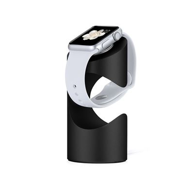 Just Mobile TimeStand - Super-stilfuld aluminium står til Apple Watch - Sort