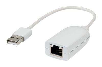 Kanex USB 2.0 til Ethernet adapter - 10 / 100Mbps - 1xRJ45 - 0,15 M