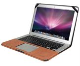 Cover til MacBook Air 11" i brun læder - originalt Decoded cover