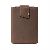 Decoded læder pung - pull wallet classic i brun