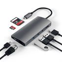 Satechi USB-C Multi-Port Adapter 4K Gigabit Ethernet V2 - Space gray