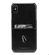 dbramante1928 Tune CC iPhone Xs Max cover med kreditkort holder i sort læder