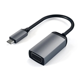 Satechi USB-C VGA-adapter - Konverter USB-C-tilslutning til VGA-videoudgang i Space gray