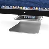 Twelve South BackPack 3 til iMac i silver - Hylden, der er ude af syne, men ikke uden for rækkevidde