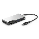 ALOGIC USB-C Fusion MAX 6-i-1 Hub HDMI, USB, Ethernet og PD - Space Grey