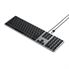 Satechi tastatur med USB-forbindelse med Dansk tastetur - Space grey