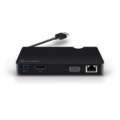 ALOGIC USB 3.0 dockingstation med HDMI, VGA, Ethernet og USB